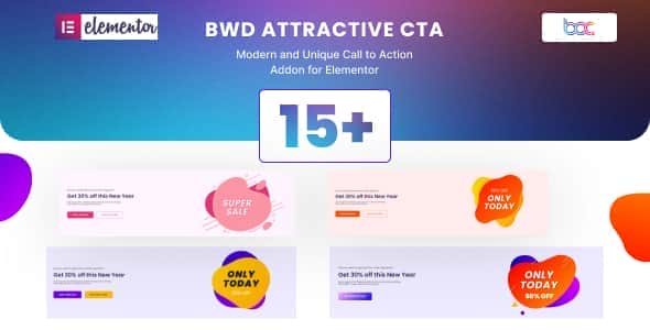 BWD Call to Action Addon for Elementor - Responsive CTA Widget