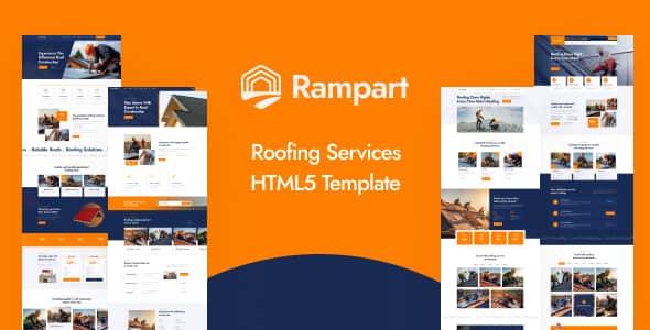 Rampart - Roofing Services HTML5 Template | Bootstrap 5 Responsive