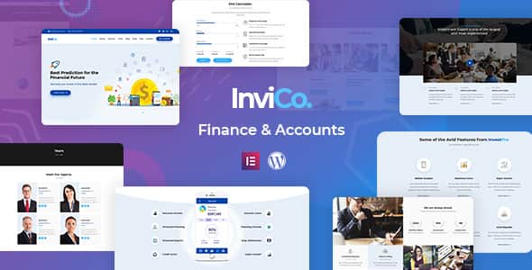 Invico - WordPress Consulting Business Theme | Elementor Ready