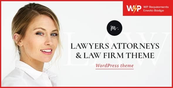 M.Williamson | Lawyer & Legal Adviser WordPress Theme - SEO Ready