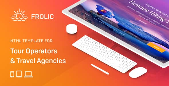 FROLIC - HTML Template for Tour Operators & Travel Agencies | Bootstrap