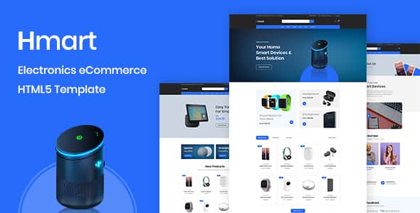 Hmart - Electronics eCommerce HTML Template | Bootstrap 5 Ready