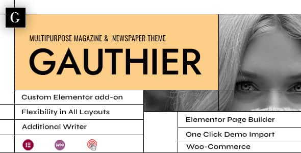Gauthier – Multipurpose Newspaper Theme - Elementor Ready