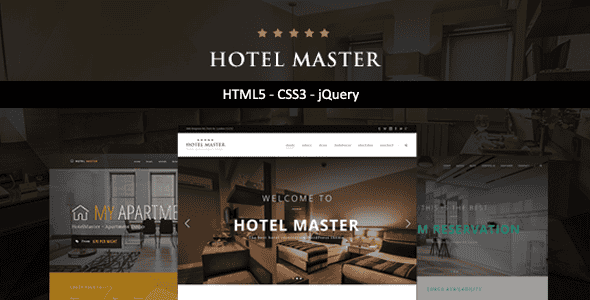 Hotel Master | HTML Template - Responsive Hotel Website
