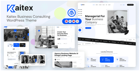 Kaitex - Business Consulting WordPress Theme – Professional & Responsive