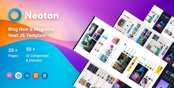 Neoton – News, Blog & Magazine Next.js Template | React 19 UI