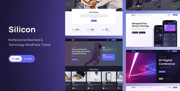 Silicon - Multipurpose Technology WordPress Theme | Elementor Theme