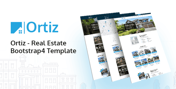 Ortiz - Real Estate HTML5 Template | Bootstrap 5 Property Template