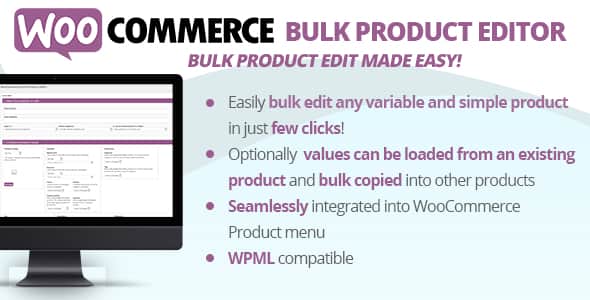 WooCommerce Bulk Product Editor - Quick Store Management Plugin