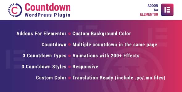 Countdown for Elementor WordPress Plugin | Urgency Timer Addon
