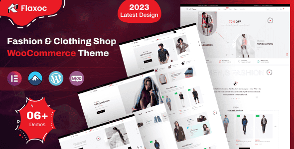 Flaxoc - Fashion Store WooCommerce Theme | Elementor Ready