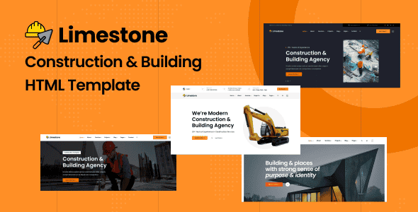 Limeston - Construction & Building HTML Template - Bootstrap 5