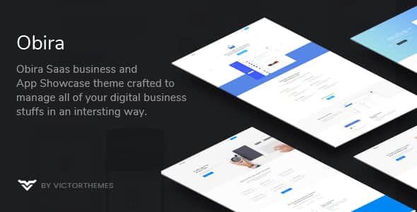 Obira - SaaS Business & App Showcase WordPress Theme - Elementor