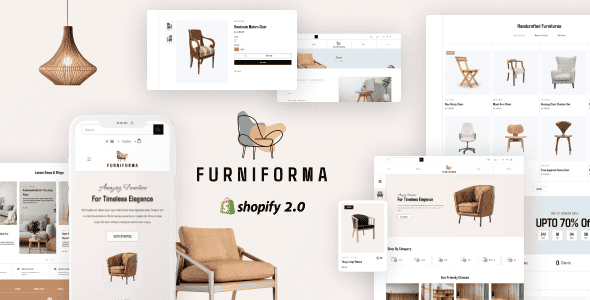 FurniForma - Furniture Shopify Store Theme - SEO Optimized