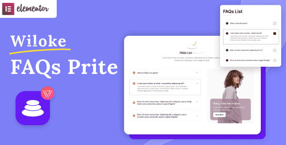Wiloke FAQs Prite Elementor Addon | Customizable FAQ Widgets