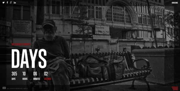 Days || Responsive Coming Soon Page - HTML5 Template