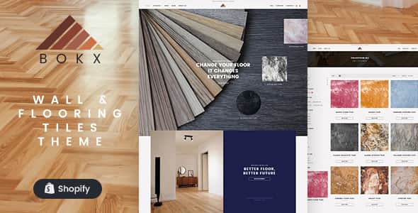 Bokx - Tiling and Flooring Shopify Theme - Responsive Store