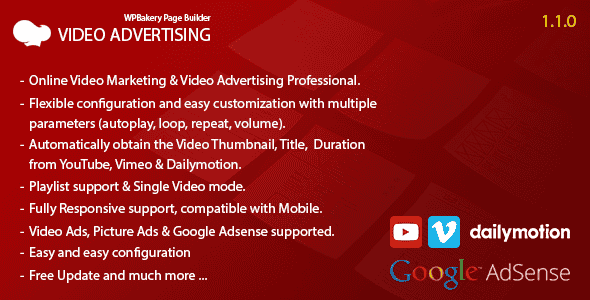 Video Advertising - Addon For WPBakery Page Builder | Ad Manager