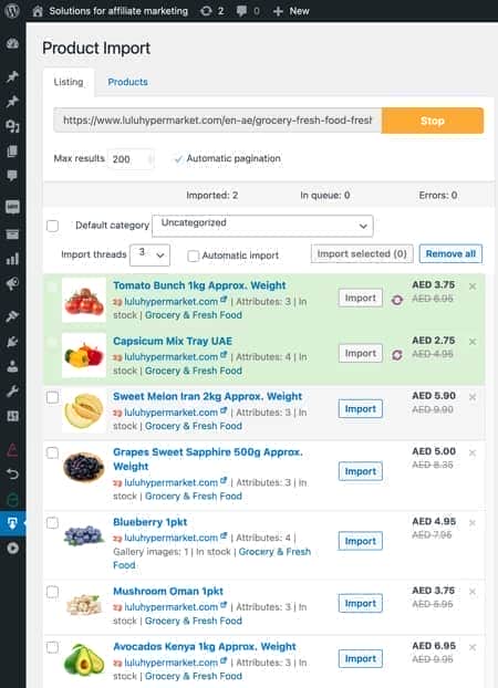 External Importer Pro By KeywordRush - WooCommerce Data Import Tool
