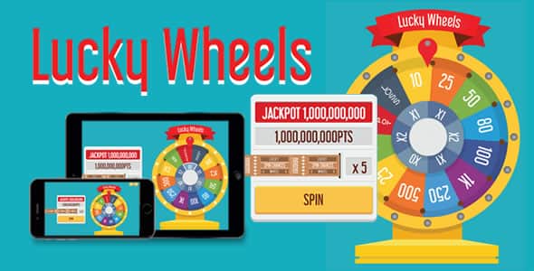 Lucky Wheels - HTML5 Game | Customizable Spin Wheel Engine