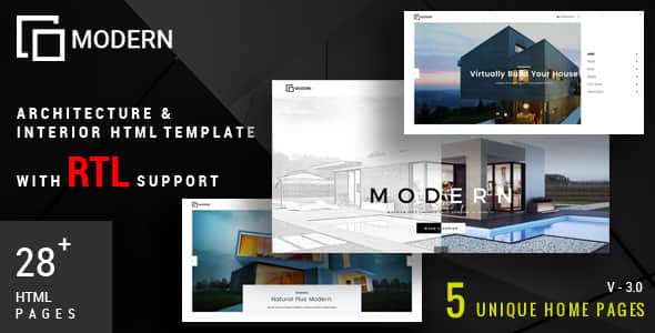 Modern - Architecture | Architecture & Interior HTML Template