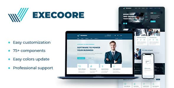 Execoore - Technology And Fintech Template | HTML5 Theme