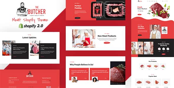 Butcher - Shopify Meat Store Theme | Fast Loading