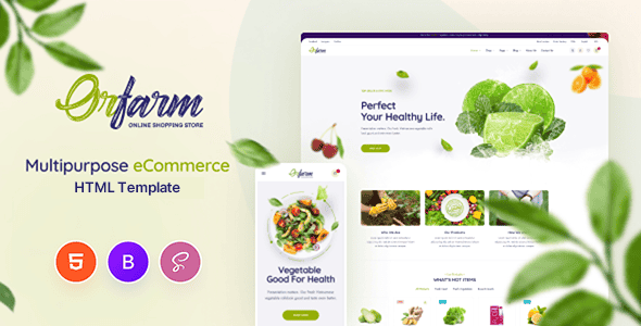 Orfarm - Multipurpose eCommerce HTML5 Template | Bootstrap 5