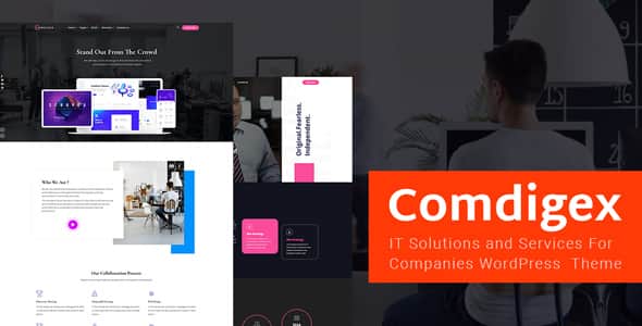 Comdigex - IT Solutions and Services Company WP Theme - SEO Ready
