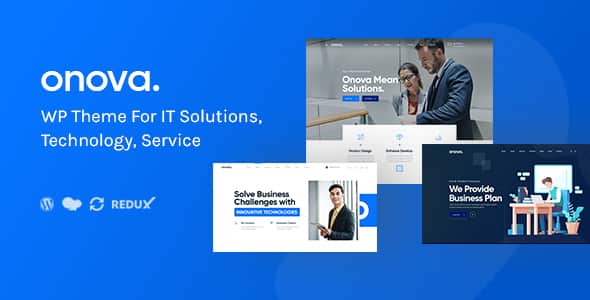 Onova - IT Solutions & Services WordPress Theme | Speed Optimized