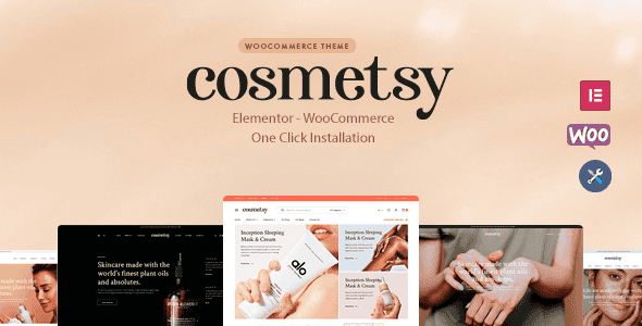 Cosmetsy - Beauty Cosmetics Shop Theme | Elementor WooCommerce