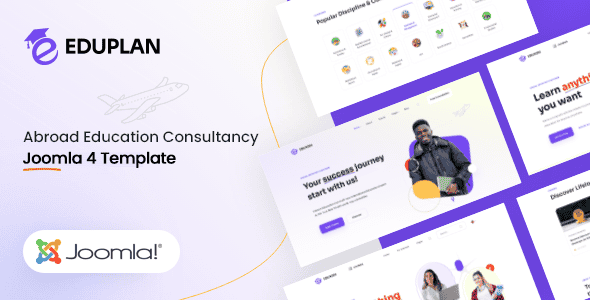 Eduplan - Education Consultancy Joomla Template - Tutor LMS