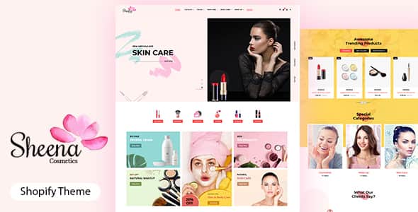 Sheena - Beauty Cosmetic Shopify Theme - Fast & Responsive
