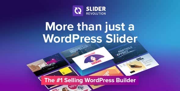 Slider Revolution Responsive WordPress Plugin - Visual Builder