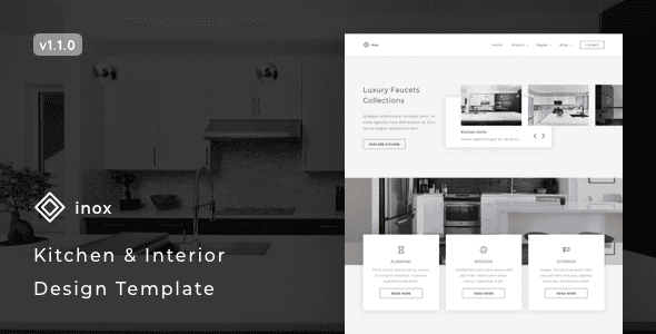 inox - Kitchen & Interior Design Template - Responsive HTML5 Template